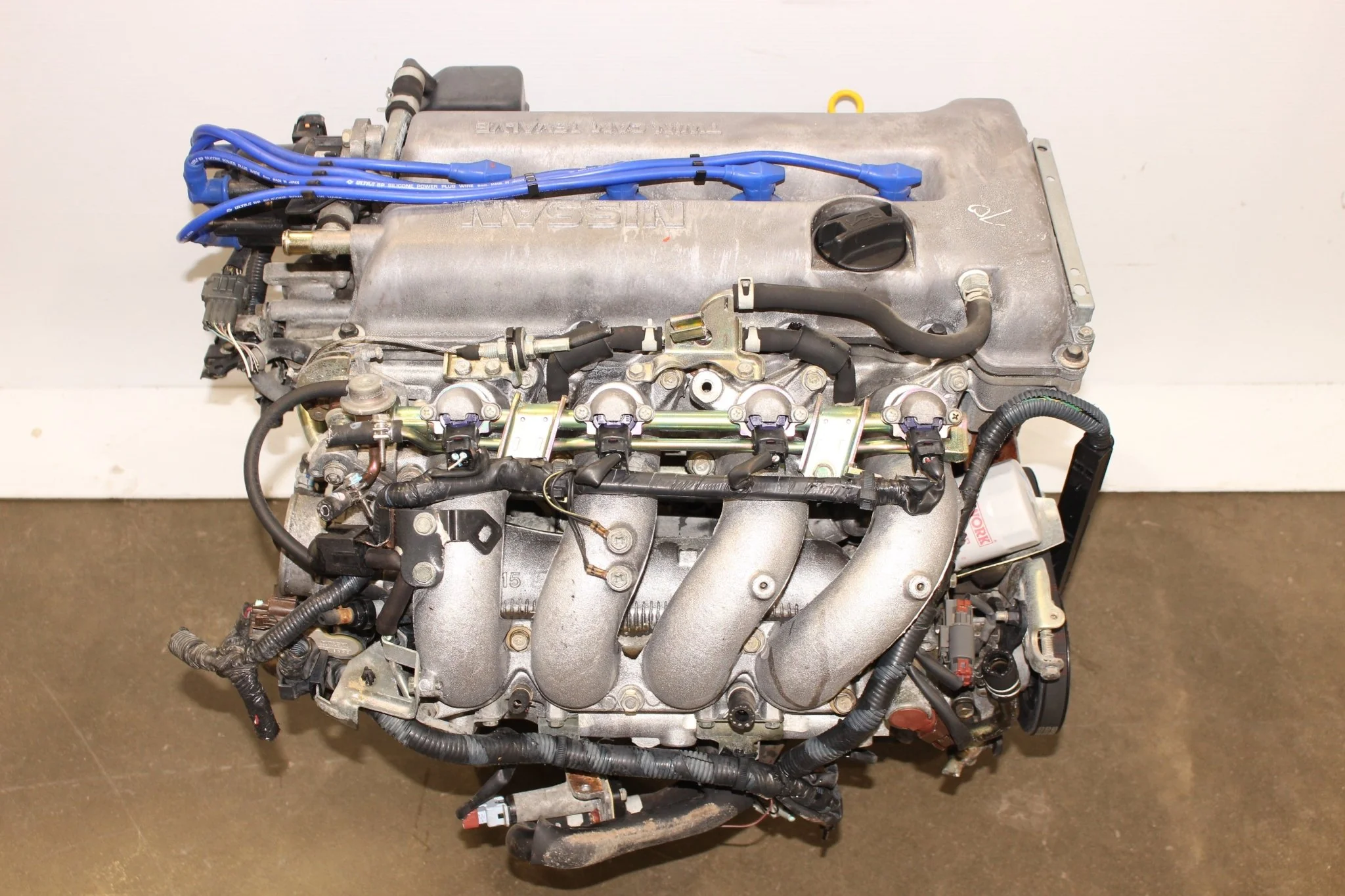 NISSAN AVENIR 4CYL 2.0L TURBO FWD ENGINE JDM SR20DET MOTOR SR20 BLUEBIRD - Image 5
